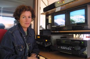 Reconeixement de mèrits 2024 de l’escola municipal de mallorquí per a la periodista Margalida Solivellas.