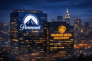 Paramount adquireix Warner Bros. Discovery per 110.000 milions de dòlars en la gran fusió audiovisual