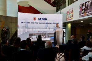 La nova línia de metro de Palma arribarà a Son Espases en deu minuts