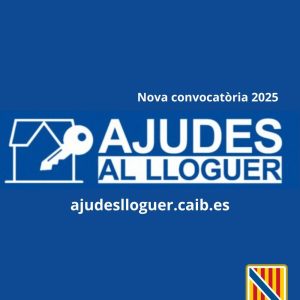 El Govern inicia els pagaments de les ajudes al lloguer de 2025 amb 1,6 milions d’euros