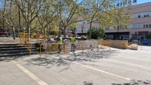 Comencen les obres de millora de la plaça Ramon Llull a Manacor
