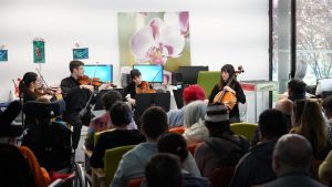 Un quartet de la Simfònica acosta la música clàssica a la residència Son Güells de Palma