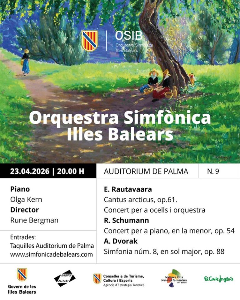 La Simfònica proposa un viatge musical de la natura al romanticisme a l’Auditorium de Palma