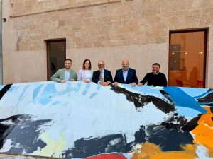 L’artista Luca Monzani dona al Consell de Mallorca l’obra principal del projecte Héroes MMXXV