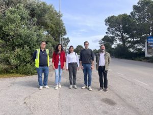Manacor comença la reforma integral del primer tram de la via Europa a Cala Murada