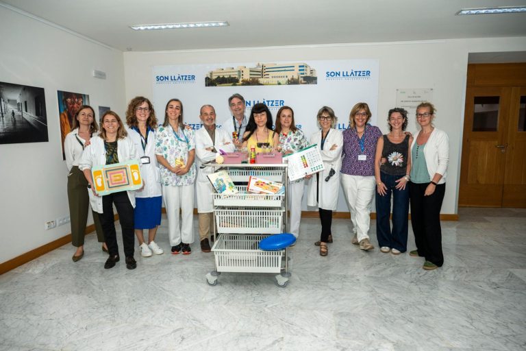 L’Hospital Son Llàtzer incorpora un carro de regulació sensorial donat per MÁSqueTEA