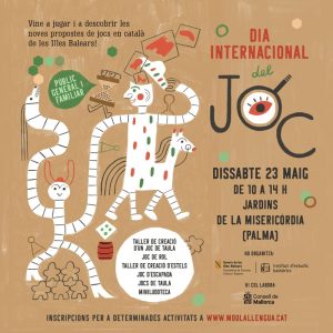 L’Institut d’Estudis Baleàrics organitza una jornada de jocs en català a Palma