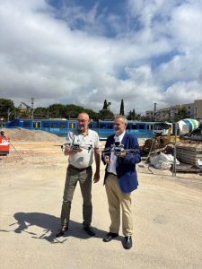 Serveis Ferroviaris de Mallorca reforça la seguretat a les instal·lacions de Son Rutlan amb drons