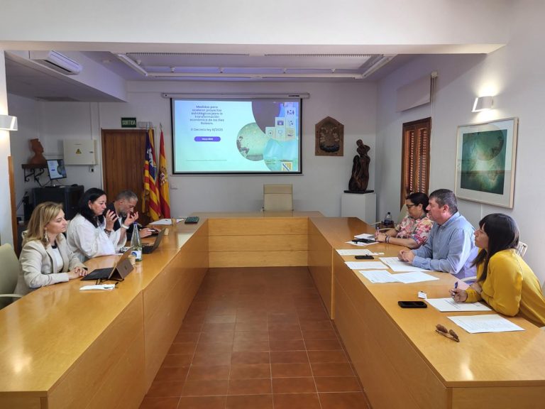 El Govern presenta la Unitat Acceleradora de Projectes Estratègics al Consell de Formentera