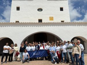 Més de dues-centes persones de Mallorca visiten les Pitiüses amb el programa cultural del Consell