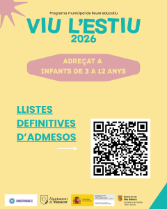 L’ajuntament de Manacor publica les llistes definitives per al programa Viu l’Estiu 2026