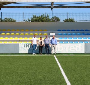 Santanyí reforma les grades del camp de futbol de Cala d’Or
