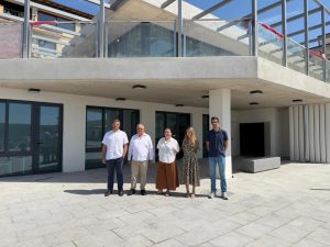 Finalitzen les obres del nou edifici multiús del port de Cala Rajada