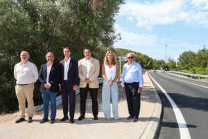 El Consell de Mallorca finalitza la reforma de la carretera entre Peguera i el Port d’Andratx