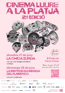 Porto Cristo acollirà dues nits de cinema gratuït a la platja a finals de juny