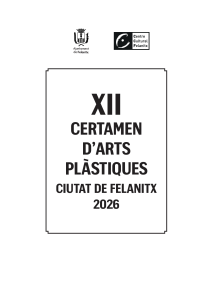 Finalitza el termini d’inscripció per a l’XI Certamen d’Arts Plàstiques de Felanitx