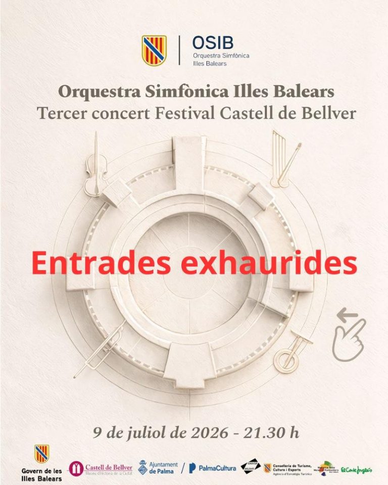Francisco Fullana protagonitzarà el tercer concert amb entrades exhaurides al Castell de Bellver