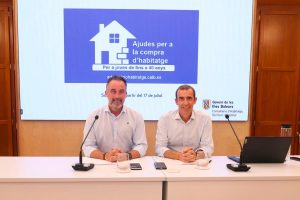 El Govern ofereix ajuts de 10.000 euros per comprar habitatge a les Balears