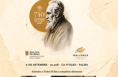 Presentació del concert d'homenatge a Ramon Llull a Ca n'Oleo, a Palma
