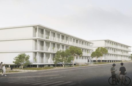 Projecte arquitectònic d'una nova promoció d'habitatge públic de l'IBAVI