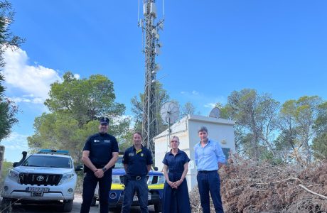 Estació de comunicacions de la xarxa TetraIB a Eivissa