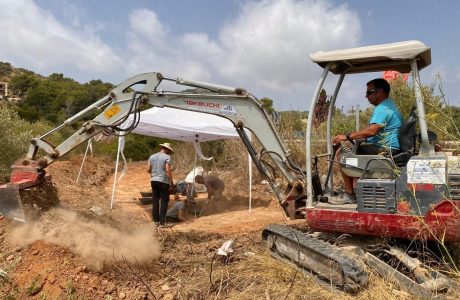 Excavació arqueològica del Pla de Fosses a Son Servera