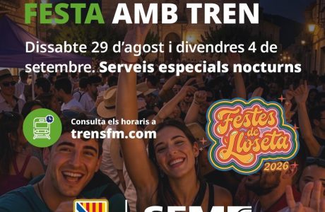 Un tren de SFM a la xarxa ferroviària de Mallorca