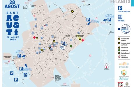 Controls i efectius de seguretat a les festes de Sant Agustí a Felanitx