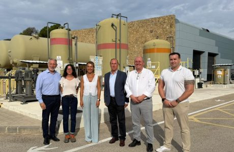 Presentació de les inversions en el cicle de l'aigua a la dessaladora d'Andratx