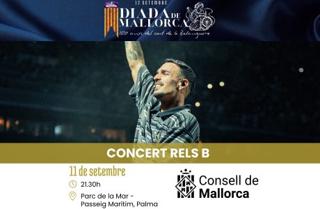 Parc de la Mar de Palma on tindrà lloc el concert de Rels B
