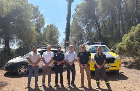 Nova estació de la xarxa de comunicacions TetraIB a Eivissa