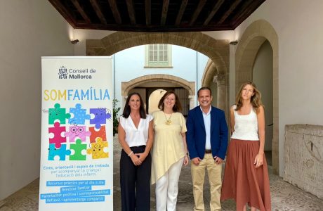 Primera sessió del taller del programa SOM Família del Consell de Mallorca