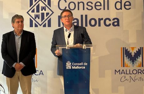 Roda de premsa del Consell de Mallorca sobre les sancions a l'oferta turística il·legal