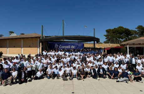Participants en una edició anterior de les Estades per a la Gent Gran del Consell de Mallorca