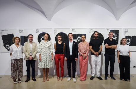 Presentació de l'exposició Digital Splash de Fabrizio Plessi al Museu de Mallorca