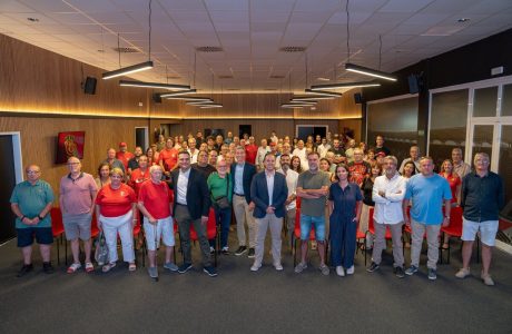 Presentacio de la campanya d'abonats del RCD Mallorca durant el Sopar a la Fresca