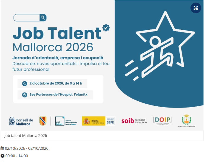 Portasses de l'Hospici de Felanitx, seu de la fira Job Talent Mallorca