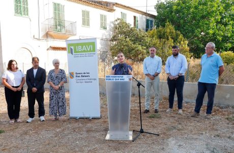 Simulació del futur edifici d'habitatges públics de l'IBAVI a Marratxí