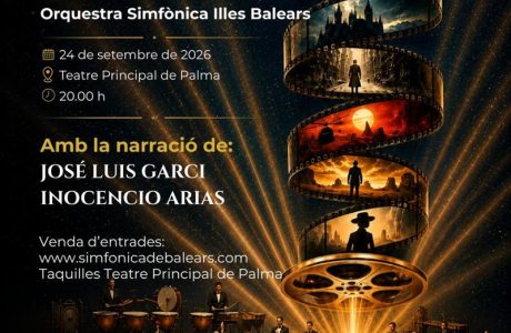 El Teatre Principal de Palma acollirà el concert de la Simfònica dedicat al cinema