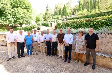 Presentació de les inversions en matèria d'aigua a la finca de Raixa
