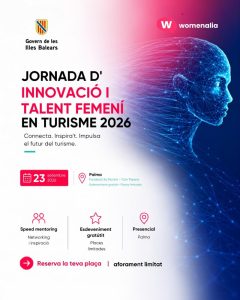 Palma acollirà el 23 de setembre una jornada sobre el talent femení en la innovació turística