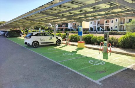 Punts de recàrrega per a vehicles elèctrics de la xarxa MELIB a sa Ràpita