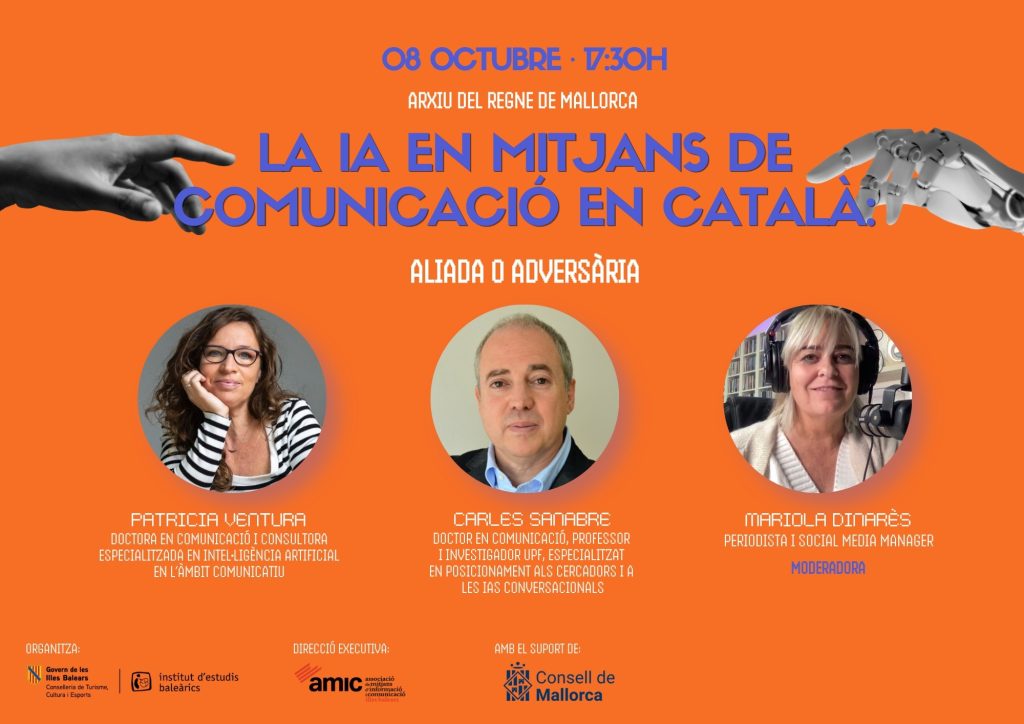 La IA, aliada o adversària del periodisme de proximitat? Debat obert aquest dijous a Palma