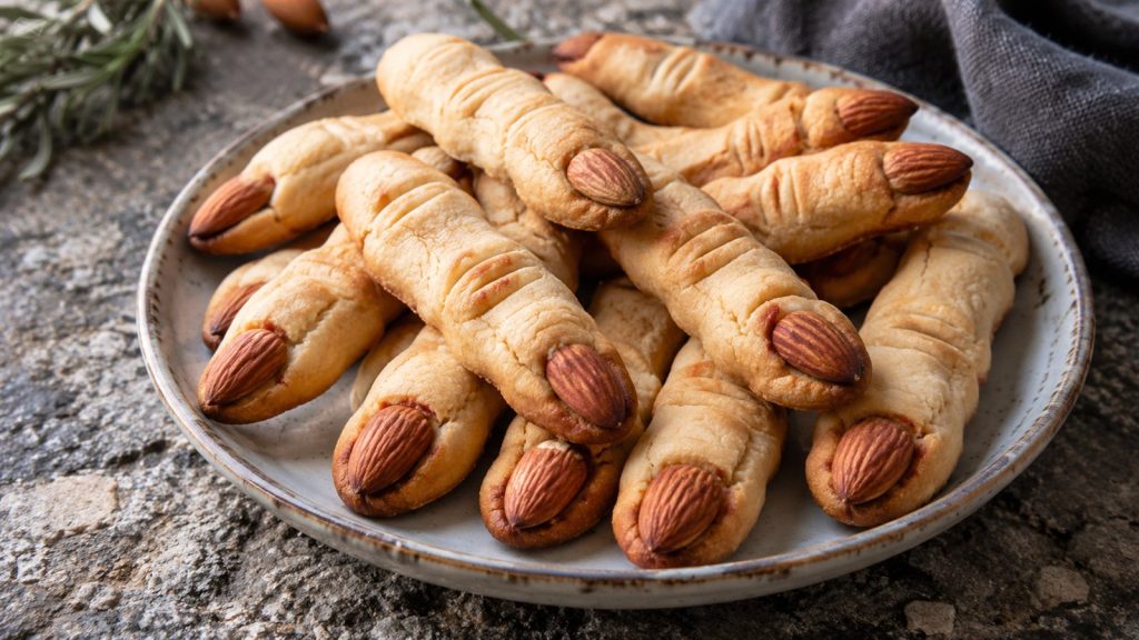 Dits de bruixa: galetes de canyella per a Halloween