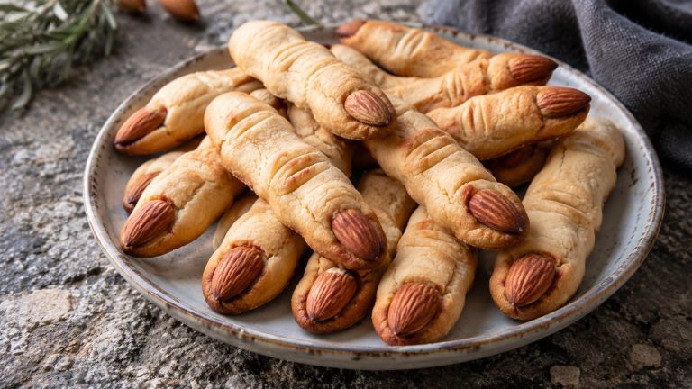 Dits de bruixa: galetes de canyella per a Halloween