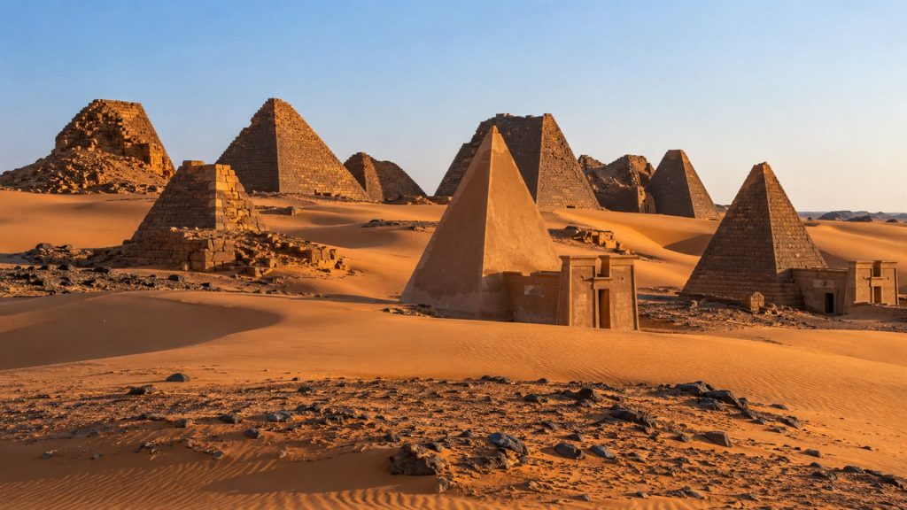 El Sudan conserva més de 200 piràmides del regne que va arribar a governar Egipte