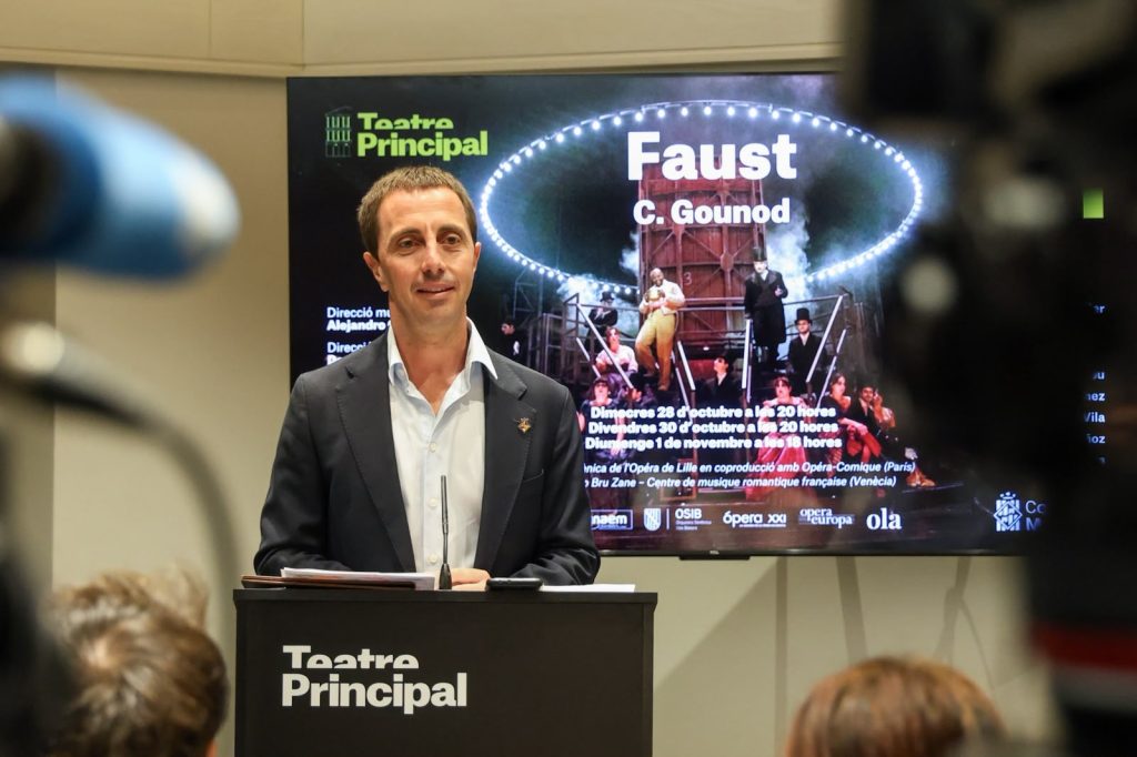 El Teatre Principal enceta la 41a Temporada d’Òpera amb «Faust» i més de 120 intèrprets