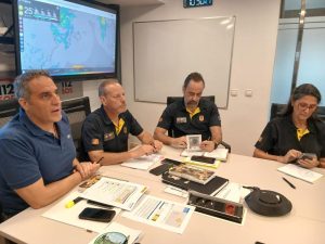 Emergències manté l’alerta taronja a les Pitiüses i el nivell groc a Mallorca i Menorca per pluges el cap de setmana