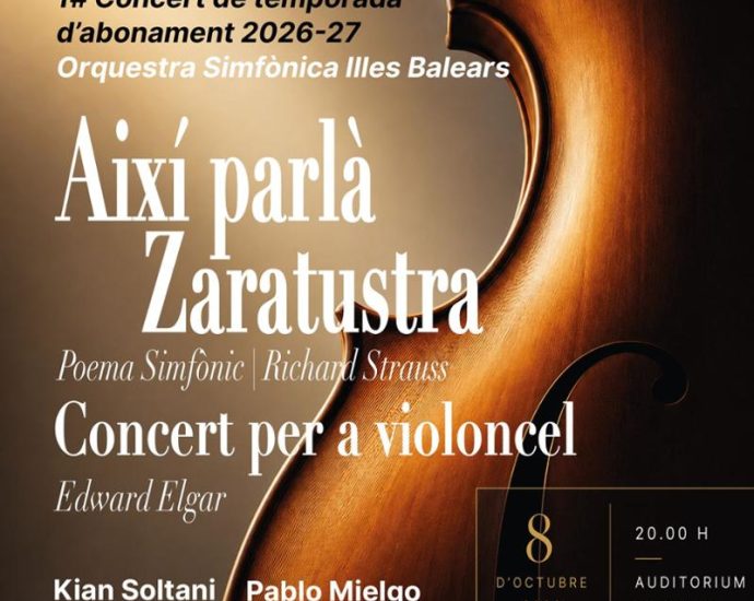 L'Auditorium de Palma acollirà l'inici de la temporada de l'Orquestra Simfònica Illes Balears.