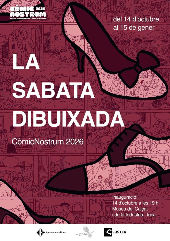Cartell de l exposició La sabata dibuixada a Inca